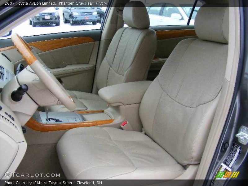 Phantom Gray Pearl / Ivory 2007 Toyota Avalon Limited