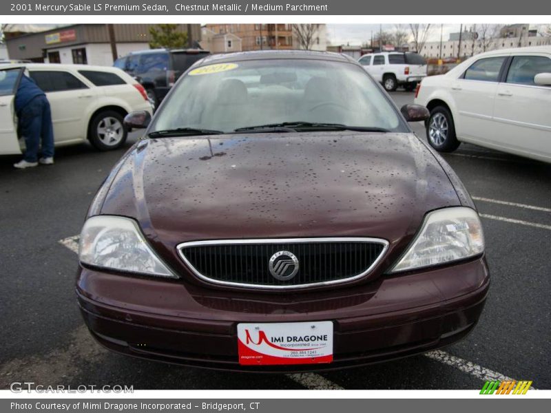 Chestnut Metallic / Medium Parchment 2001 Mercury Sable LS Premium Sedan