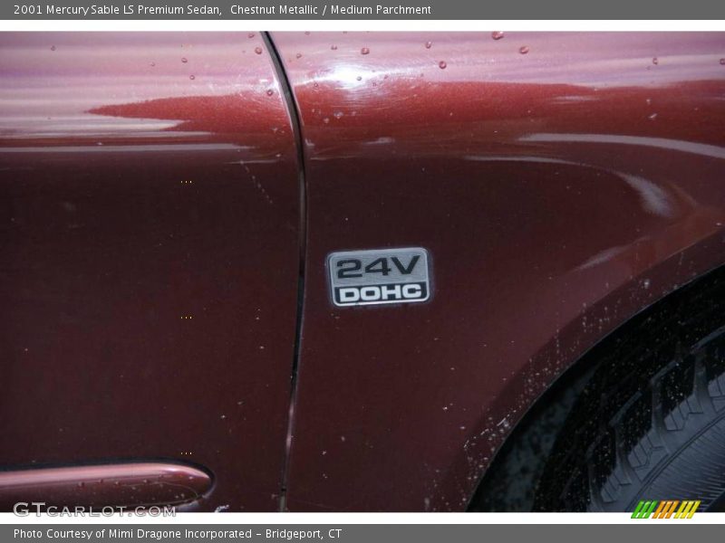 Chestnut Metallic / Medium Parchment 2001 Mercury Sable LS Premium Sedan
