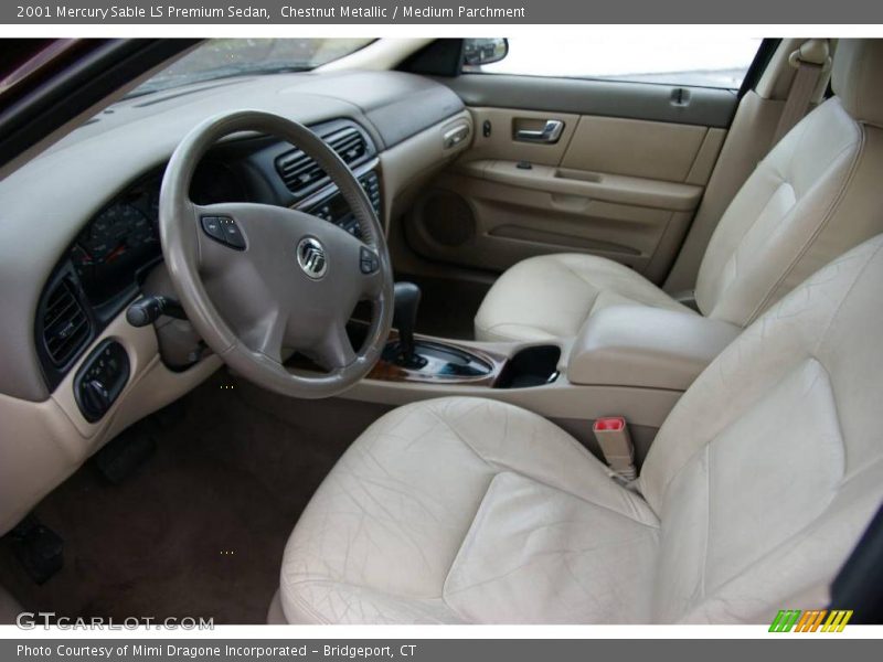 Chestnut Metallic / Medium Parchment 2001 Mercury Sable LS Premium Sedan