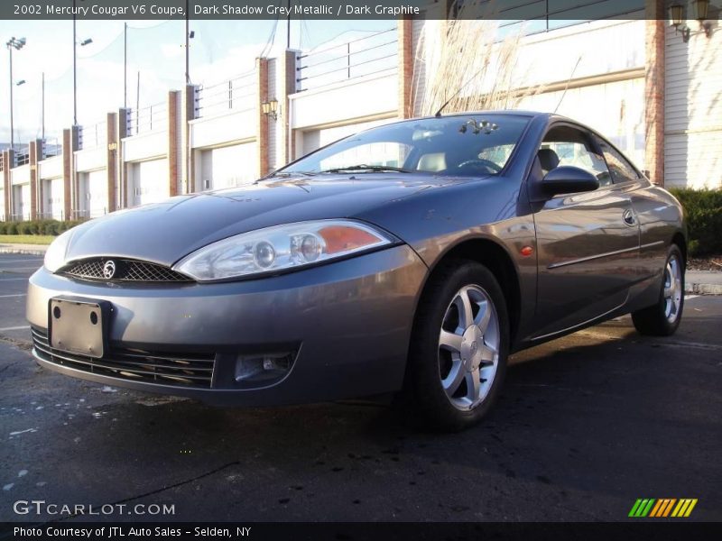 Dark Shadow Grey Metallic / Dark Graphite 2002 Mercury Cougar V6 Coupe