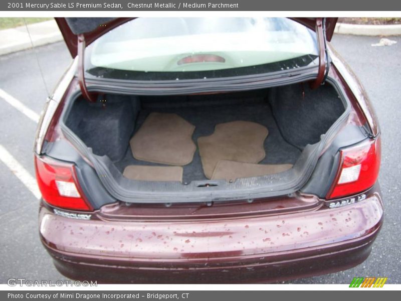 Chestnut Metallic / Medium Parchment 2001 Mercury Sable LS Premium Sedan