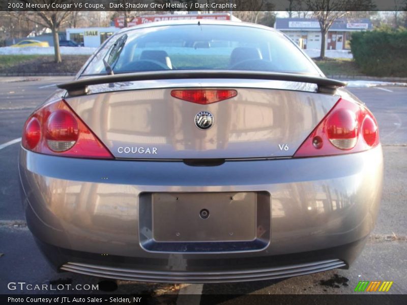 Dark Shadow Grey Metallic / Dark Graphite 2002 Mercury Cougar V6 Coupe