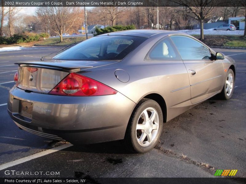 Dark Shadow Grey Metallic / Dark Graphite 2002 Mercury Cougar V6 Coupe