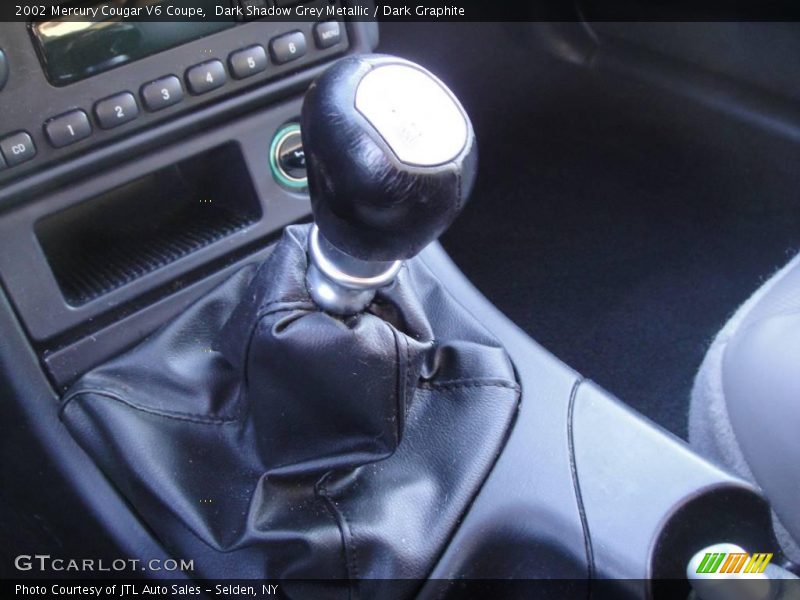 Dark Shadow Grey Metallic / Dark Graphite 2002 Mercury Cougar V6 Coupe