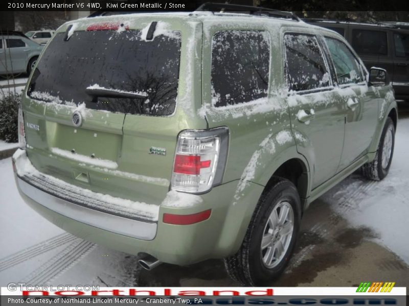 Kiwi Green Metallic / Stone 2010 Mercury Mariner V6 4WD