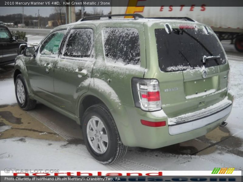 Kiwi Green Metallic / Stone 2010 Mercury Mariner V6 4WD