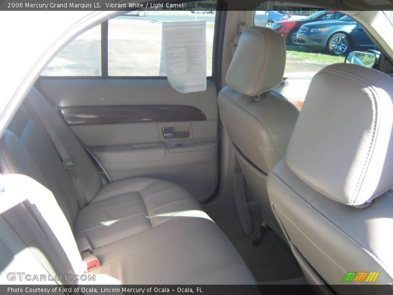 Vibrant White / Light Camel 2006 Mercury Grand Marquis LS