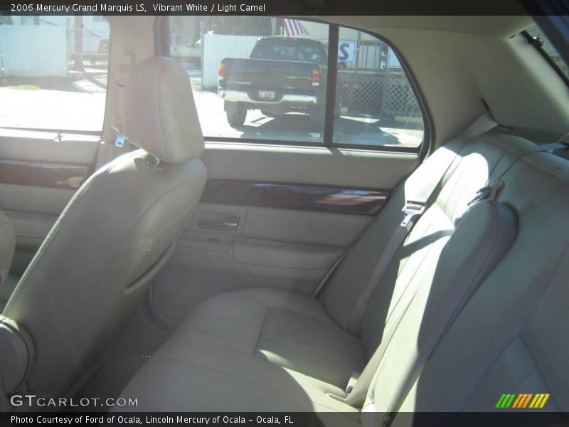 Vibrant White / Light Camel 2006 Mercury Grand Marquis LS