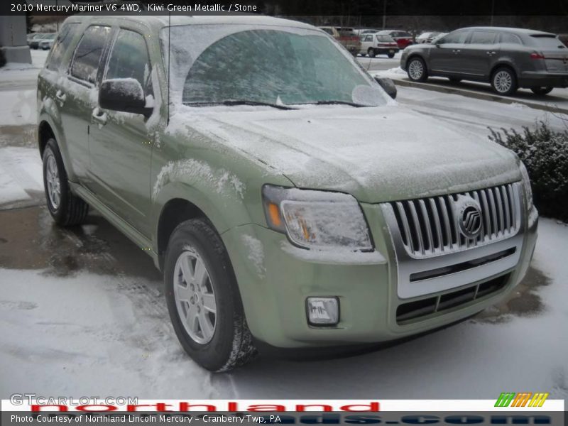 Kiwi Green Metallic / Stone 2010 Mercury Mariner V6 4WD