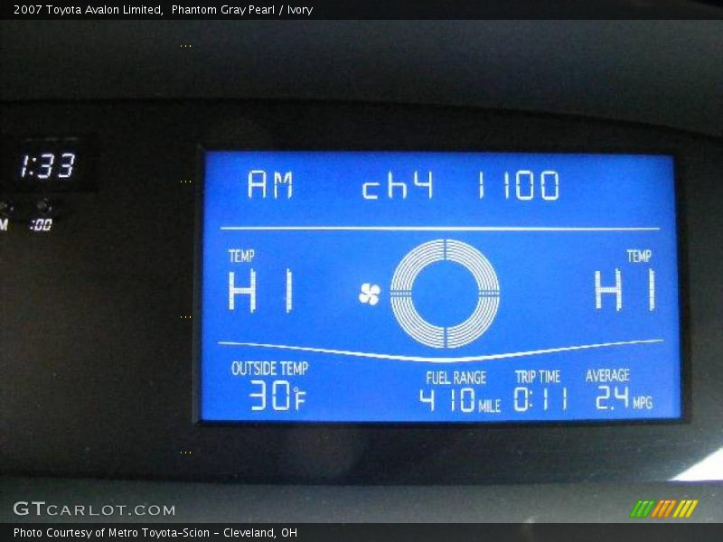 Phantom Gray Pearl / Ivory 2007 Toyota Avalon Limited