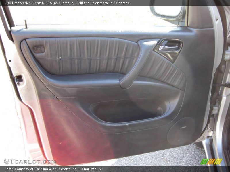 Brilliant Silver Metallic / Charcoal 2001 Mercedes-Benz ML 55 AMG 4Matic
