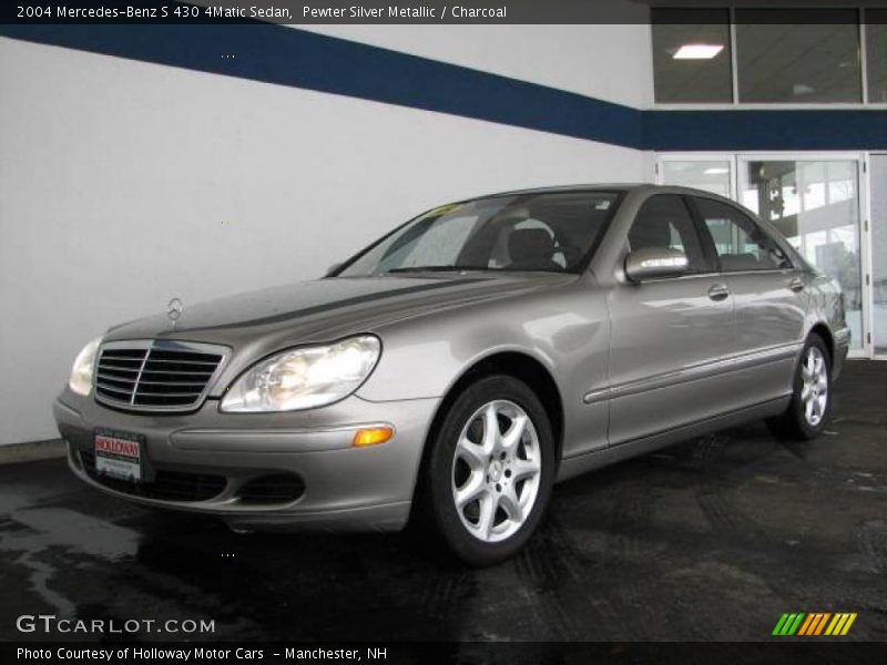 Pewter Silver Metallic / Charcoal 2004 Mercedes-Benz S 430 4Matic Sedan
