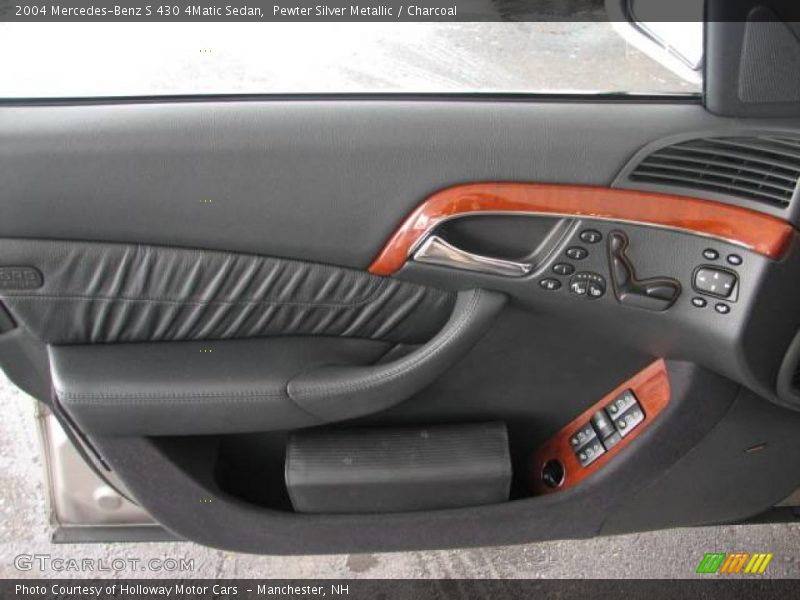 Pewter Silver Metallic / Charcoal 2004 Mercedes-Benz S 430 4Matic Sedan