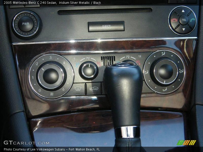 Iridium Silver Metallic / Black 2005 Mercedes-Benz C 240 Sedan