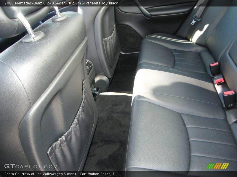 Iridium Silver Metallic / Black 2005 Mercedes-Benz C 240 Sedan