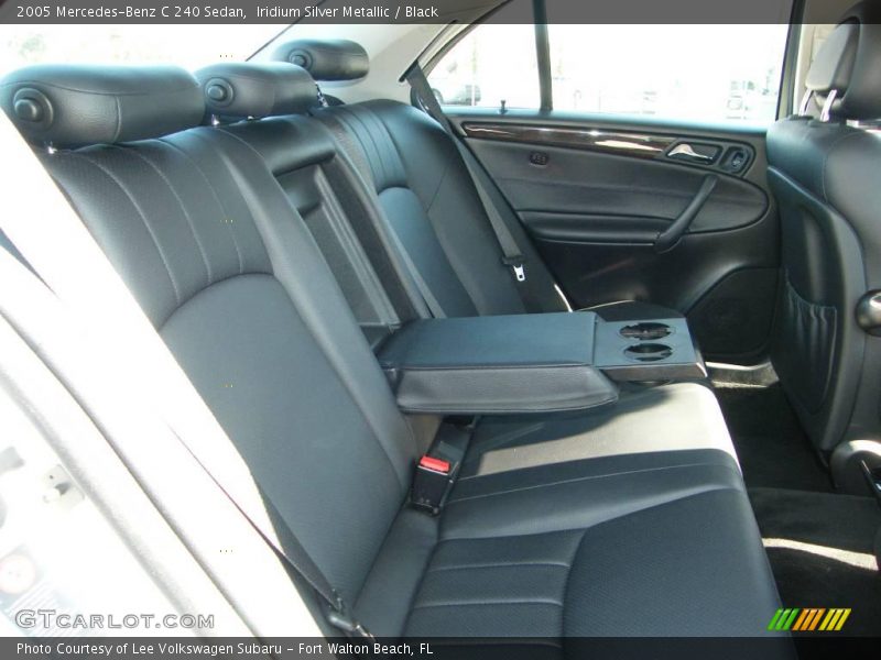Iridium Silver Metallic / Black 2005 Mercedes-Benz C 240 Sedan