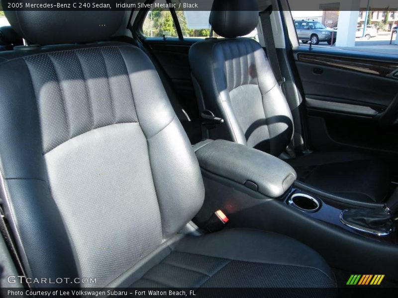 Iridium Silver Metallic / Black 2005 Mercedes-Benz C 240 Sedan
