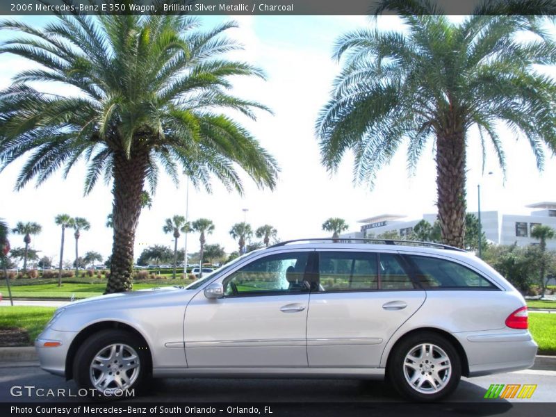 Brilliant Silver Metallic / Charcoal 2006 Mercedes-Benz E 350 Wagon