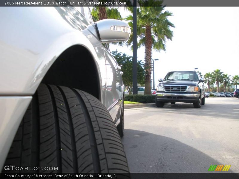 Brilliant Silver Metallic / Charcoal 2006 Mercedes-Benz E 350 Wagon