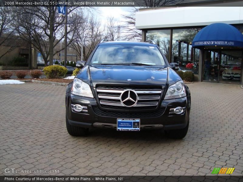 Verde Brook Metallic / Macadamia 2008 Mercedes-Benz GL 550 4Matic