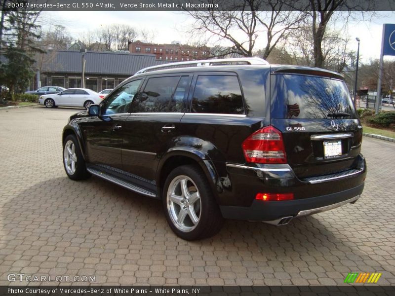 Verde Brook Metallic / Macadamia 2008 Mercedes-Benz GL 550 4Matic