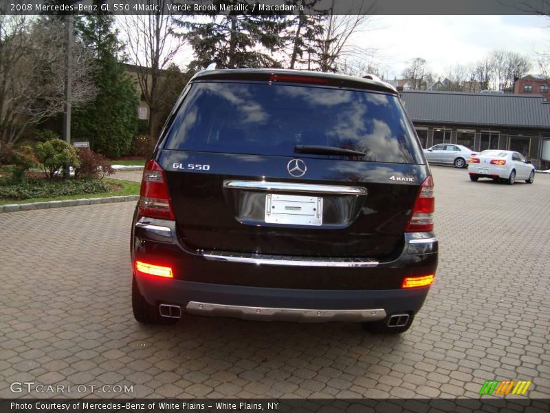 Verde Brook Metallic / Macadamia 2008 Mercedes-Benz GL 550 4Matic