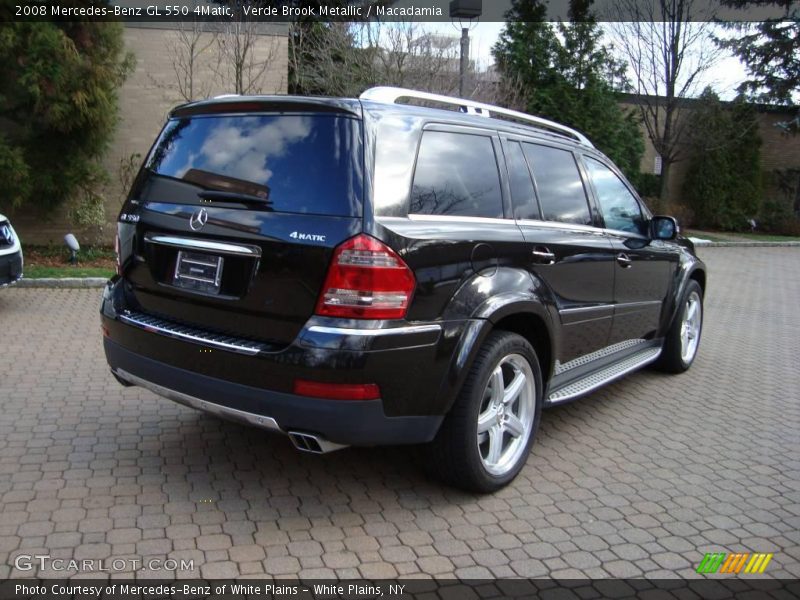 Verde Brook Metallic / Macadamia 2008 Mercedes-Benz GL 550 4Matic