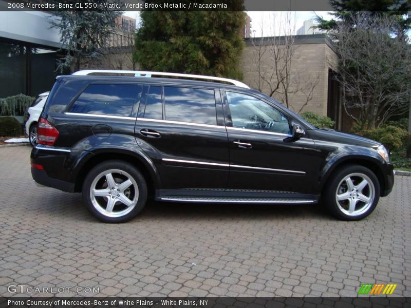 Verde Brook Metallic / Macadamia 2008 Mercedes-Benz GL 550 4Matic