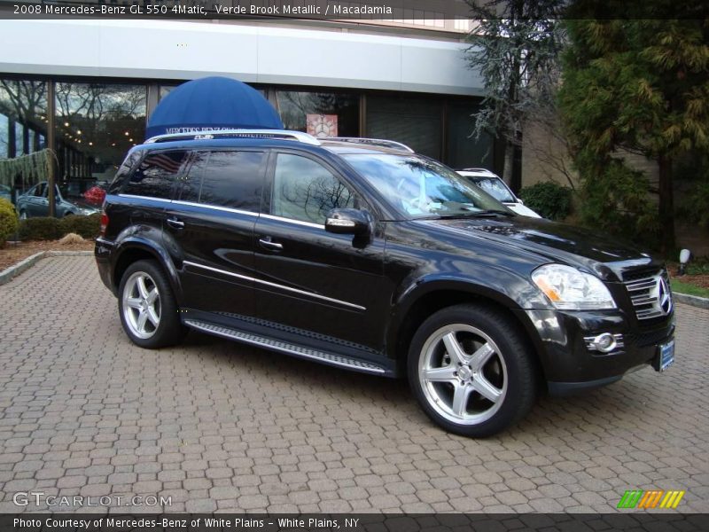 Verde Brook Metallic / Macadamia 2008 Mercedes-Benz GL 550 4Matic