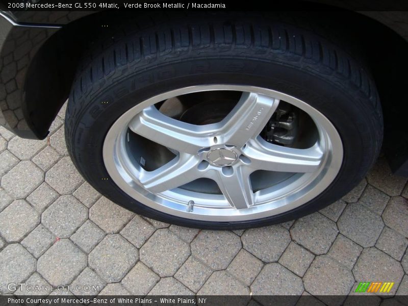 Verde Brook Metallic / Macadamia 2008 Mercedes-Benz GL 550 4Matic