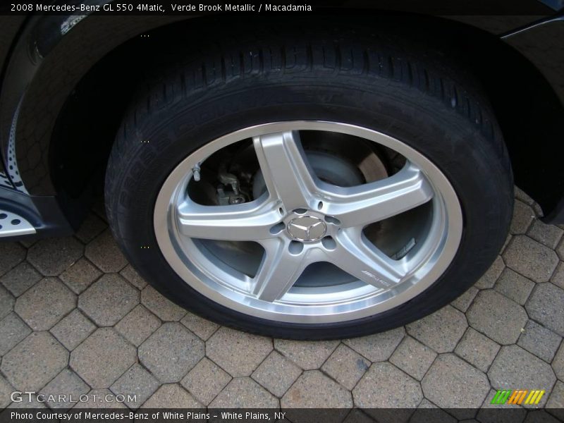 Verde Brook Metallic / Macadamia 2008 Mercedes-Benz GL 550 4Matic