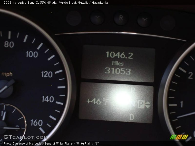 Verde Brook Metallic / Macadamia 2008 Mercedes-Benz GL 550 4Matic