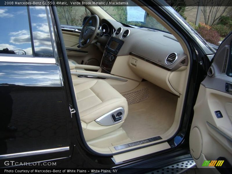 Verde Brook Metallic / Macadamia 2008 Mercedes-Benz GL 550 4Matic