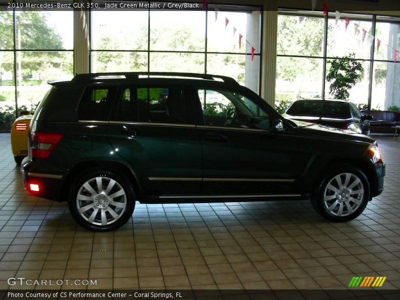 Jade Green Metallic / Grey/Black 2010 Mercedes-Benz GLK 350