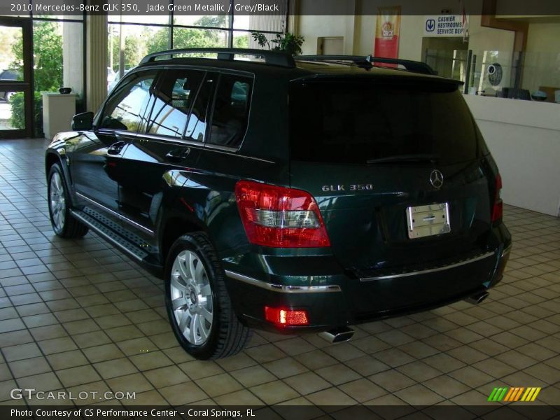 Jade Green Metallic / Grey/Black 2010 Mercedes-Benz GLK 350