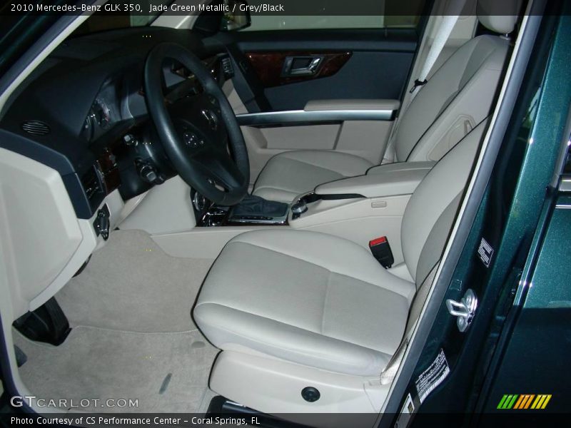 Jade Green Metallic / Grey/Black 2010 Mercedes-Benz GLK 350