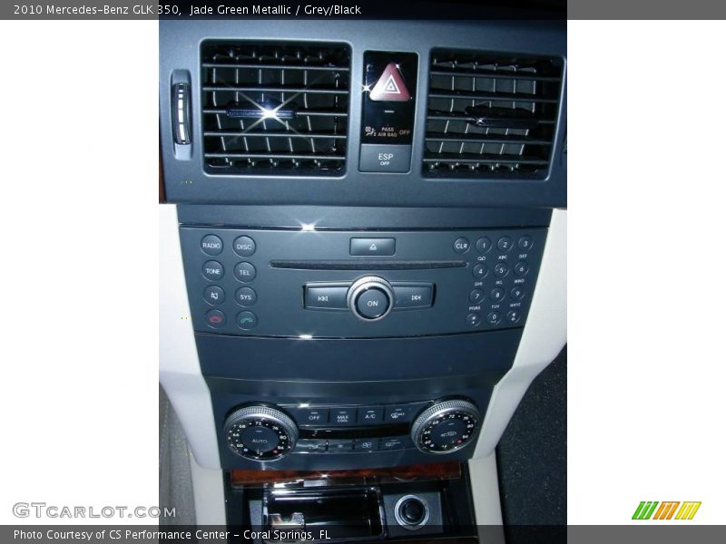 Jade Green Metallic / Grey/Black 2010 Mercedes-Benz GLK 350