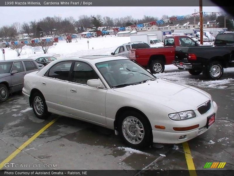 Gardenia White Pearl / Beige 1998 Mazda Millenia