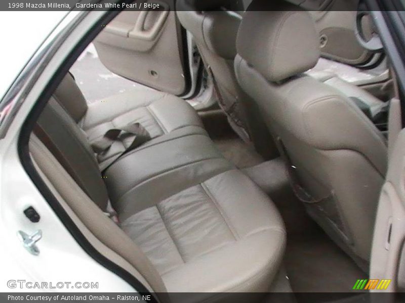 Gardenia White Pearl / Beige 1998 Mazda Millenia