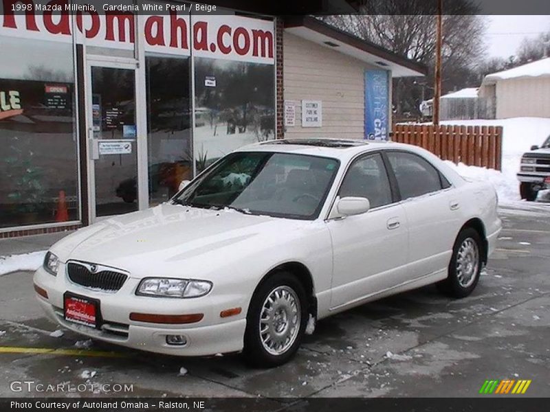 Gardenia White Pearl / Beige 1998 Mazda Millenia