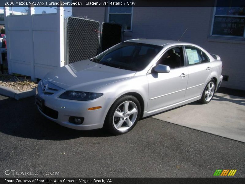 Glacier Silver Metallic / Gray 2006 Mazda MAZDA6 s Grand Sport Sedan