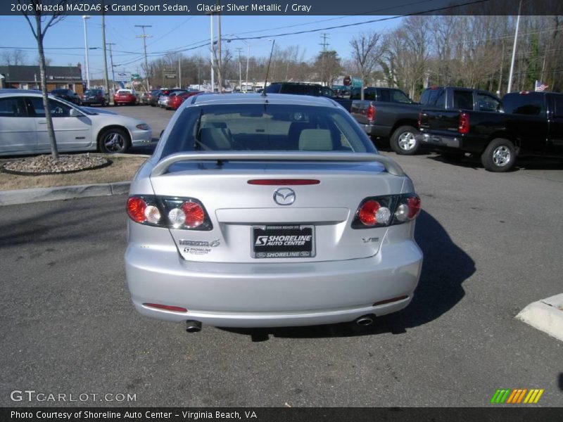 Glacier Silver Metallic / Gray 2006 Mazda MAZDA6 s Grand Sport Sedan