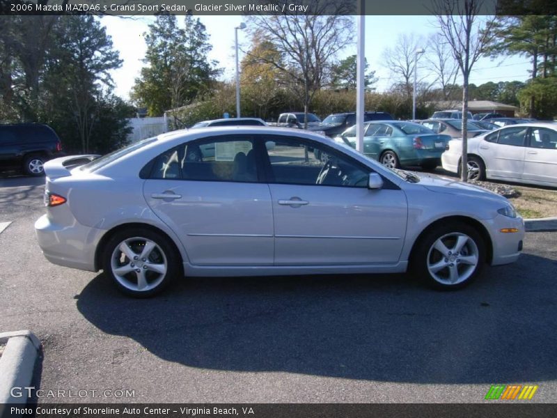 Glacier Silver Metallic / Gray 2006 Mazda MAZDA6 s Grand Sport Sedan