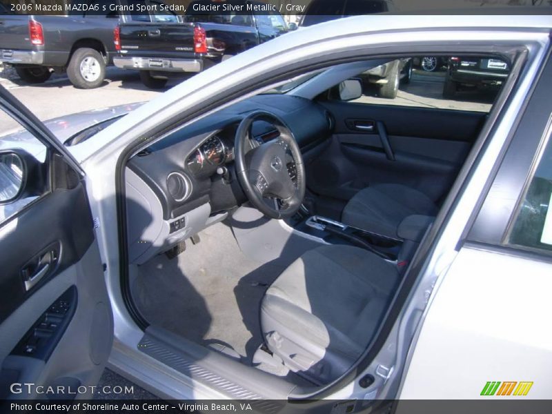 Glacier Silver Metallic / Gray 2006 Mazda MAZDA6 s Grand Sport Sedan