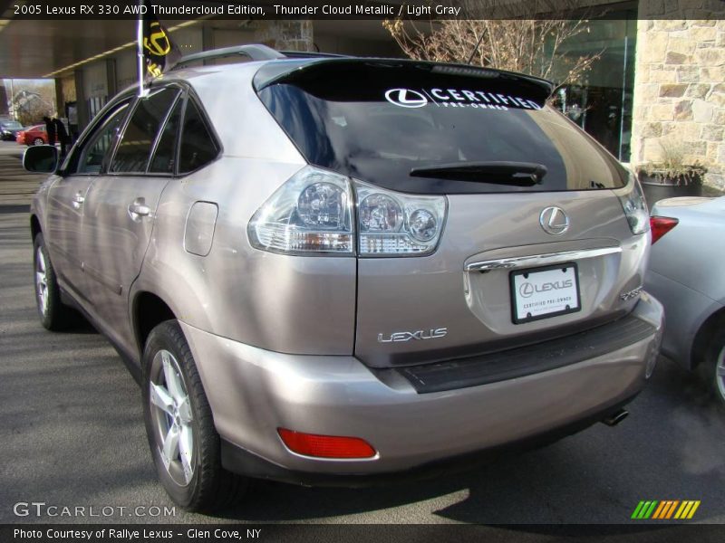 Thunder Cloud Metallic / Light Gray 2005 Lexus RX 330 AWD Thundercloud Edition