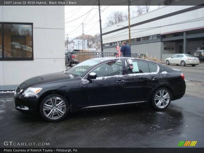 Black Onyx / Black 2007 Lexus GS 450h Hybrid