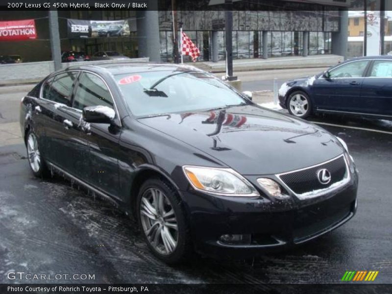 Black Onyx / Black 2007 Lexus GS 450h Hybrid