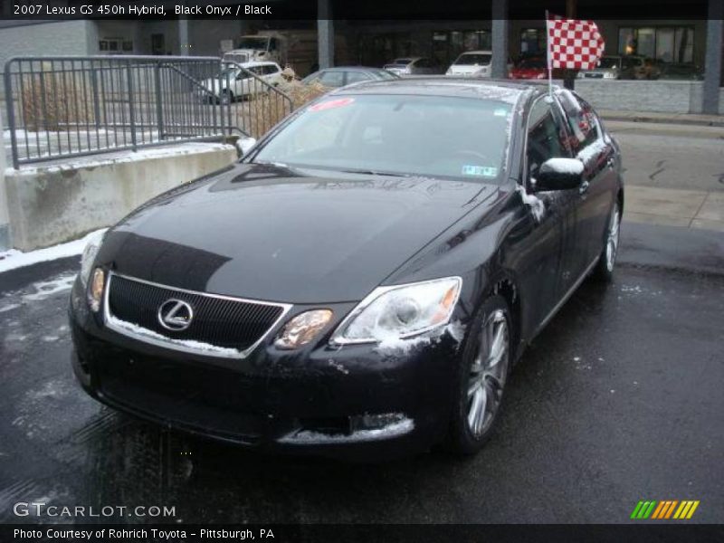 Black Onyx / Black 2007 Lexus GS 450h Hybrid