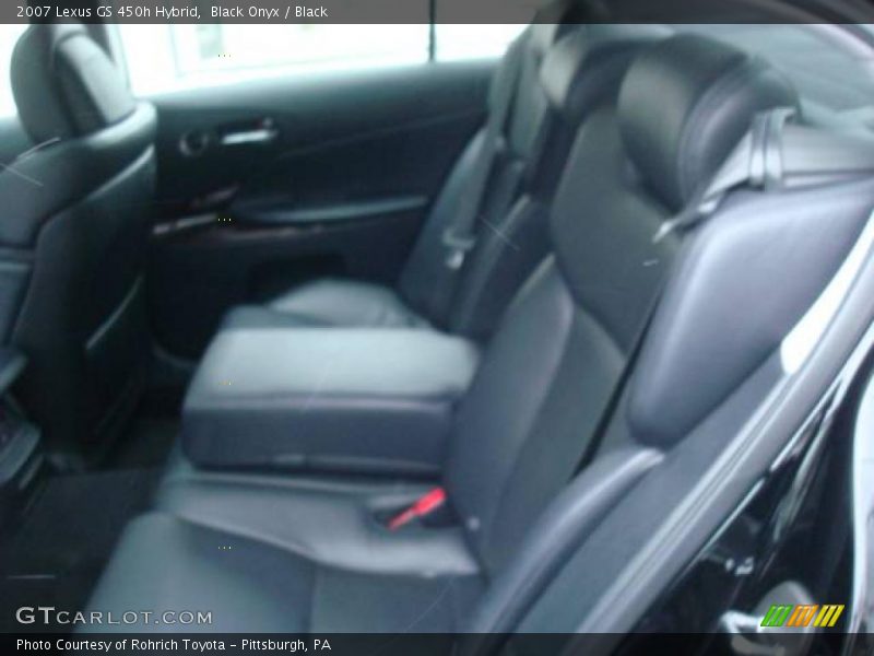 Black Onyx / Black 2007 Lexus GS 450h Hybrid
